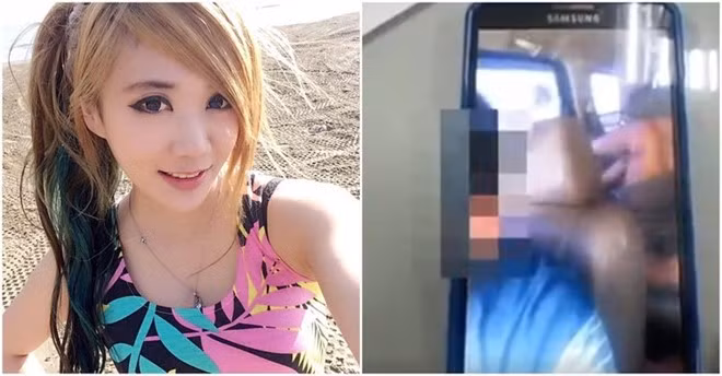 Người mẫu 24 tuổi qua đời trên xe ô tô. Trước đó, bạn trai đi cùng còn quay clip cô nằm gào khóc. Ảnh: On.