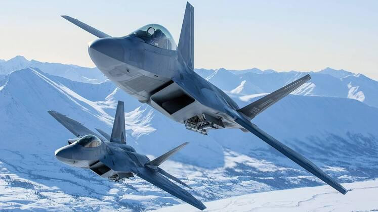 Máy bay F-22A Raptors của Không quân Mỹ (Ảnh: Military Watch Magazine)