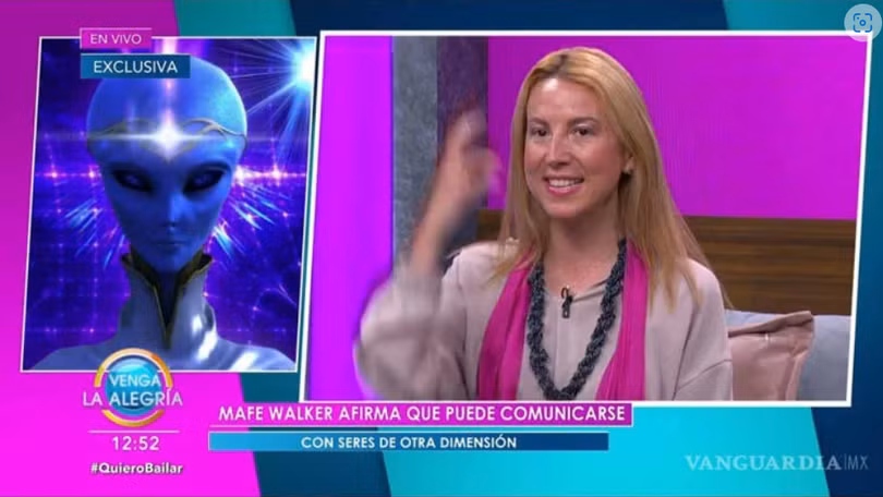 Cô gái người Colombia có khả năng nói chuyện với người ngoài hành tinh (Ảnh: OC)