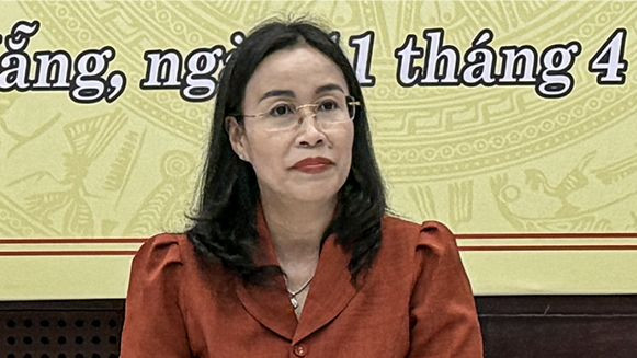 Bà Nguyễn Thị Anh Thi, Phó Chủ tịch UBND TP Đà Nẵng.