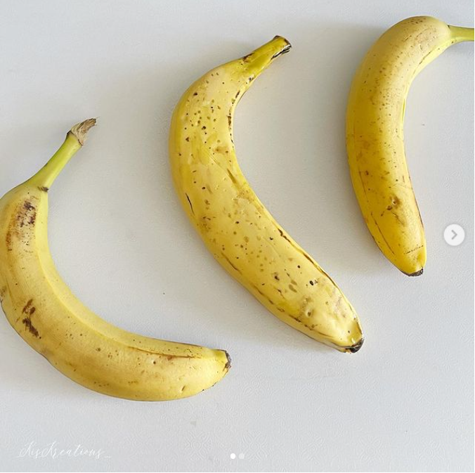 Những chiếc bánh hình quả chuối mà Marian Sarkisian tạo ra (Ảnh: OC) Những chiếc bánh hình quả chuối mà Marian Sarkisian tạo ra (Ảnh: OC)