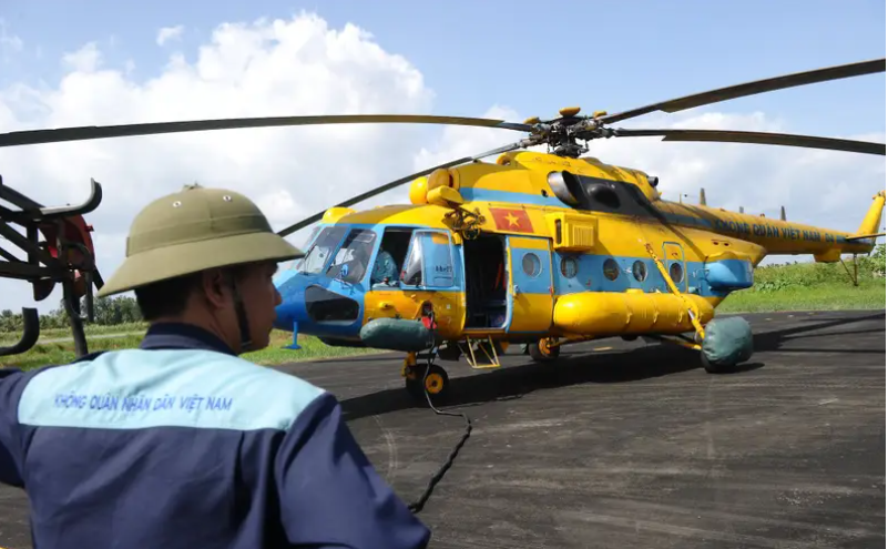 Máy bay trực thăng Mi-171 của Không quân Việt Nam do Nga sản xuất (Ảnh: Business Insider)