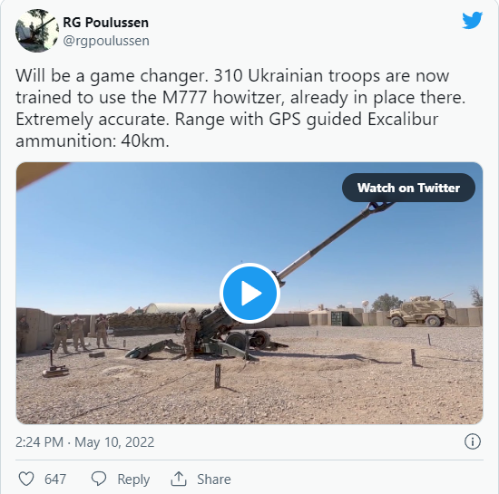 Bài đăng của tác giả RG Poulussen trên Twitter (Ảnh: Twitter) Bài đăng của tác giả RG Poulussen trên Twitter (Ảnh: Twitter)