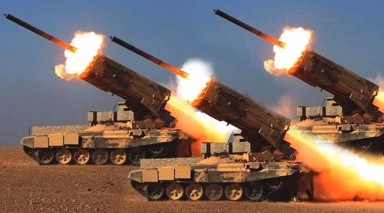 Hệ thống pháo phản lực TOS-1A đem đến lợi thế lớn cho Nga trong các cuộc tấn công trên bộ (Ảnh: Military Watch Magazine)