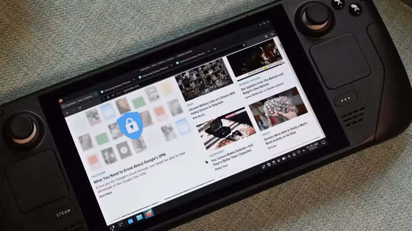 Steam Deck (Ảnh: Gizmodo) Steam Deck (Ảnh: Gizmodo)
