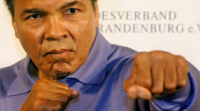 Muhammad Ali khi về già.