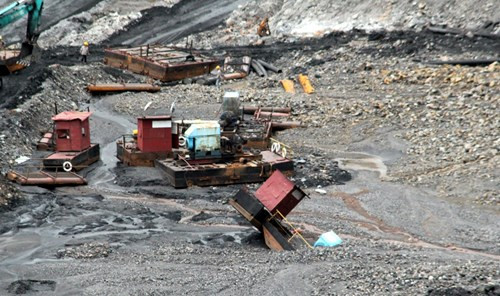 Nhiều vựa than tan hoang sau mưa lũ ở Quảng Ninh ảnh 2