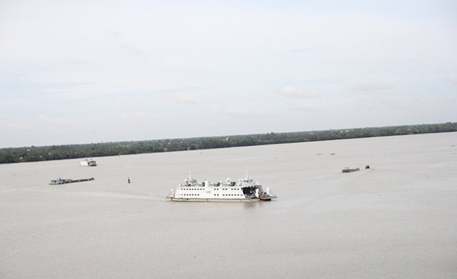 Những chuyến phà cuối cùng tại bến phà Mỹ Lợi