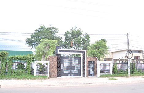 Hiện trường vụ án trước ngày thực nghiệm.