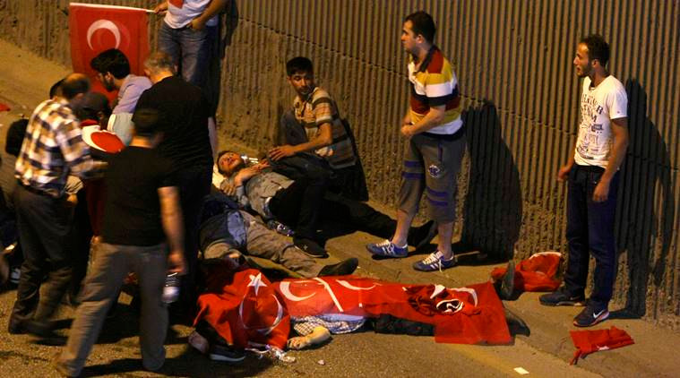 Hỗn loạn trong đảo chính ở Thổ Nhĩ Kỳ đêm 16/7/2016 (ảnh tư liệu, minh họa).