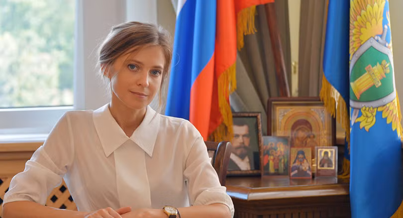 Nữ công tố viên Crimea Poklonskaya.