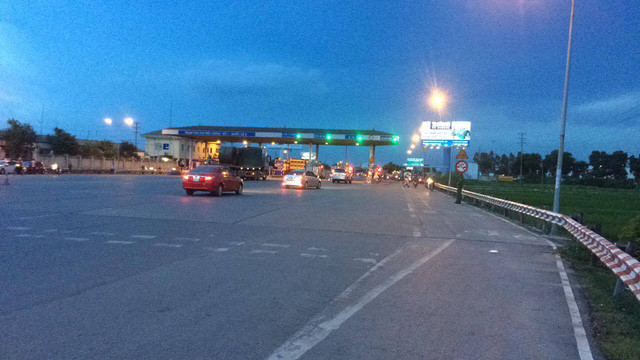  Hơn 18h, trạm thông thoáng trở lại. 