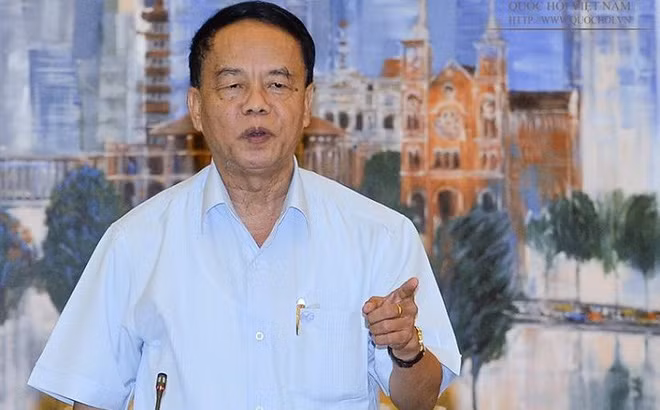 Ông Võ Trọng Việt - Chủ nhiệm Ủy ban Quốc phòng An ninh của Quốc hội. Ảnh Tri thức trẻ