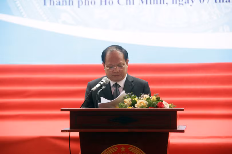 Phó Bí thư Thường trực Thành ủy TP.HCM Tất Thành Cang. Nguồn: hochiminhcity.gov.vn