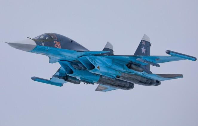 Máy bay chiến đấu Su-34 của Nga (Ảnh: Military Watch Magazine)