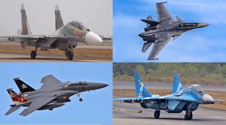 Top 5 máy bay chiến đấu đáng gờm nhất khu vực Đông Nam Á (Ảnh: Military Watch Magazine)