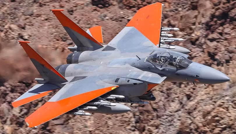 Máy bay chiến đấu F-15SA lực lượng không quân Hoàng gia Ả Rập Saudi (Ảnh: Military Watch Magazine)