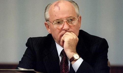 Cựu Tổng thống Liên Xô Mikhail Gorbachev – người cay đắng nhất vì ảo tưởng trongChiến dịch Bão táp sa mạc. Ảnh: History.com.