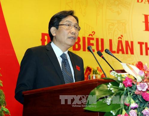 Bí thư Đảng ủy, Thứ trưởng Bộ Nội vụ Trần Anh Tuấn. Ảnh: Phạm Kiên - TTXVN.