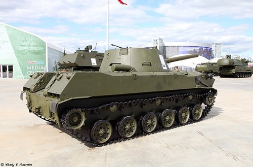 Cận cảnh dàn pháo tự hành 'khủng' nhất thời Liên Xô ảnh 13 Cận cảnh dàn pháo tự hành 'khủng' nhất thời Liên Xô - ảnh 13