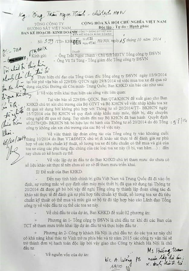 Chủ tịch đường sắt Việt Nam: 'Tôi không làm gì sai'