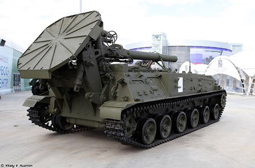 Cận cảnh dàn pháo tự hành 'khủng' nhất thời Liên Xô ảnh 3 Cận cảnh dàn pháo tự hành 'khủng' nhất thời Liên Xô - ảnh 3