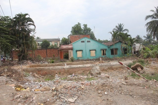 Việc GPMB cho dự án cao tốc Bến Lức - Long Thành qua huyện Bình Chánh hiện gặp nhiều khó khăn.