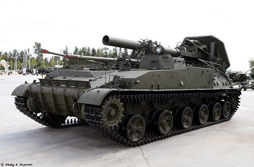 Cận cảnh dàn pháo tự hành 'khủng' nhất thời Liên Xô ảnh 1 Cận cảnh dàn pháo tự hành 'khủng' nhất thời Liên Xô - ảnh 1