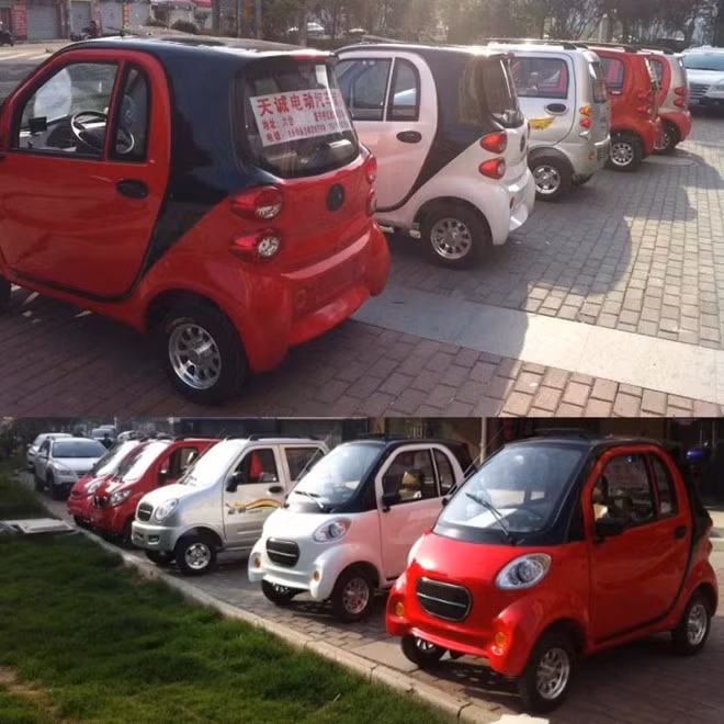 Ôtô điện mini xuất xứ Trung Quốc đang được rao bán rầm rộ trên mạng xã hội. Ôtô điện mini xuất xứ Trung Quốc đang được rao bán rầm rộ trên mạng xã hội.