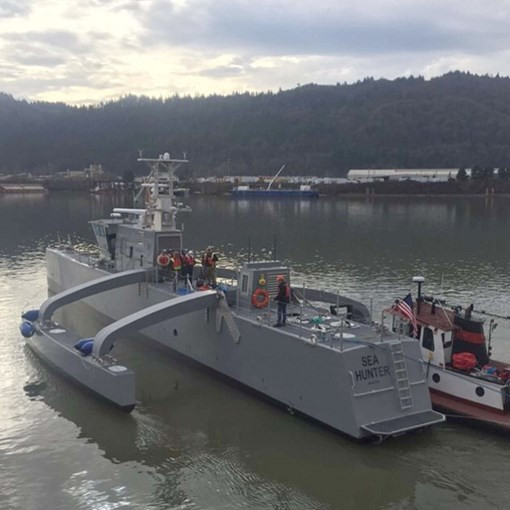 Mỹ công khai hình ảnh tàu robot săn tàu ngầm ảnh 4 Mỹ công khai hình ảnh tàu robot săn tàu ngầm ảnh 4