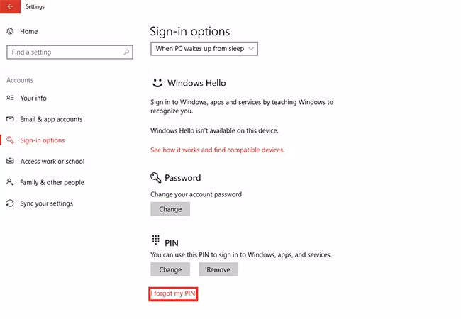 Hướng dẫn đặt mã PIN để đăng nhập nhanh chóng vào Windows 10 ảnh 3