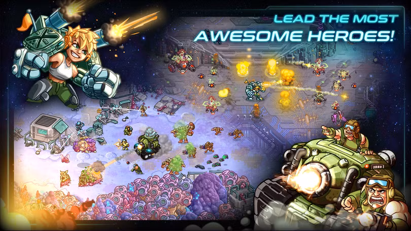 Hình ảnh của Iron Marine. Nguồn: PlayStore