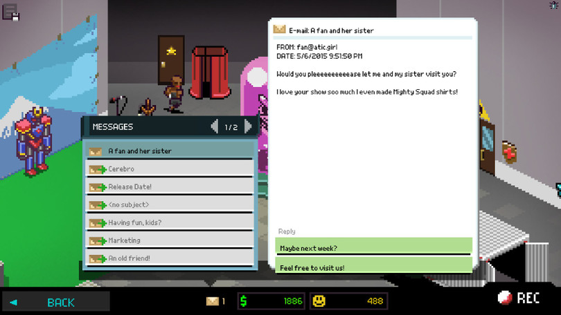 Xử lý thế nào khi người hâm mộ muốn đến thăm trường quay? Tất cả tùy thuộc ở bạn. Nguồn: Ảnh chụp màn hình