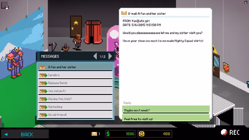 Xử lý thế nào khi người hâm mộ muốn đến thăm trường quay? Tất cả tùy thuộc ở bạn. Nguồn: Ảnh chụp màn hình
