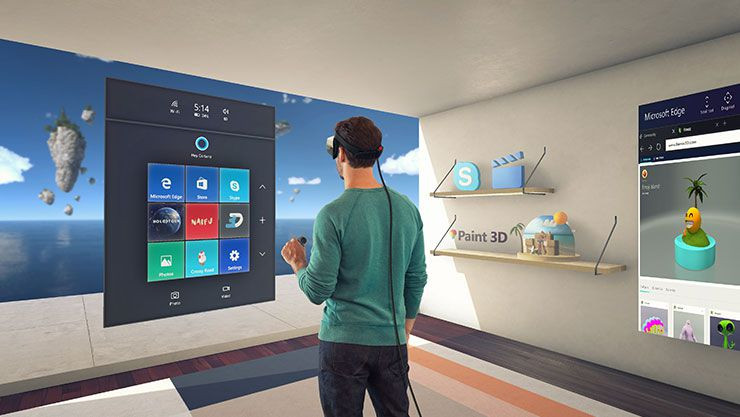 Dự án hệ thống thực tế kết hợp của Microsoft(Mixed Reality)