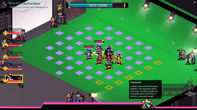 Phần sử dụng đòn kết hợp(Teamwork). Nguồn: Steam