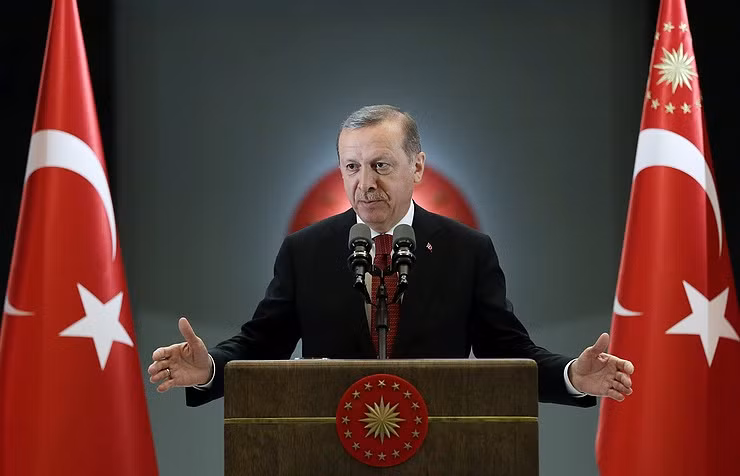 Tổng thống Thổ Nhĩ Kỳ Recep Tayyip Erdogan.