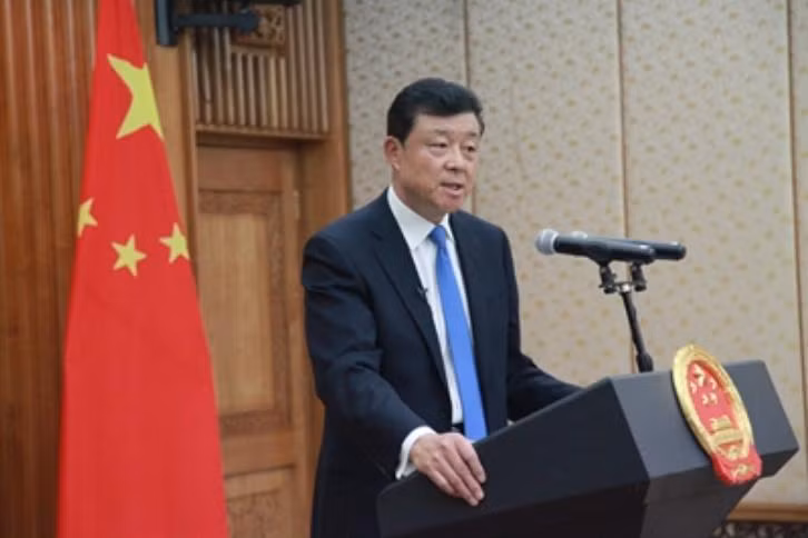 Đại sứ Trung Quốc tại Anh, Lưu Hiểu Minh. Ảnh: Báo Người quan sát, Trung Quốc.