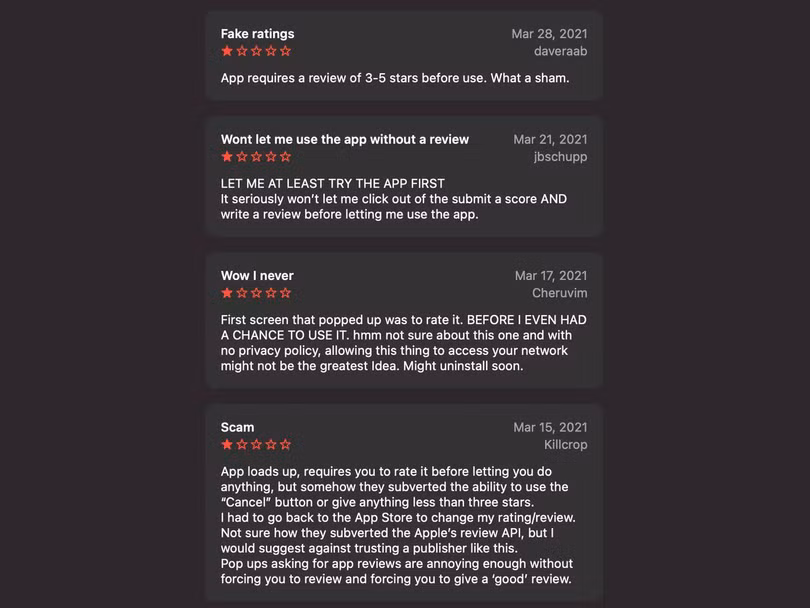 Hiện tại ứng dụng này đã bị xóa trên App Store (Ảnh: iPhone Hacks)