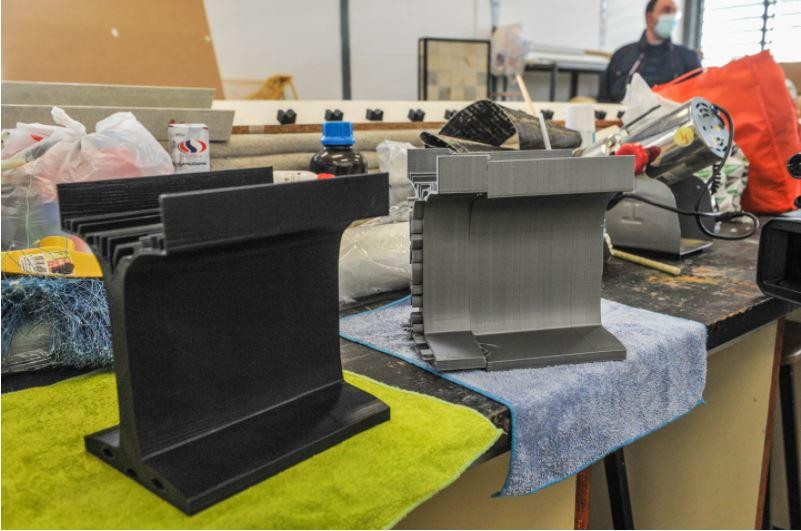 Quy trình tạo ra dầm bê tông bằng công nghệ in 3D (Ảnh: New Atlas) Quy trình tạo ra dầm bê tông bằng công nghệ in 3D (Ảnh: New Atlas)