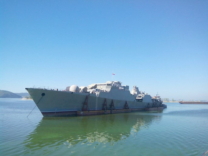 Chiến hạm Gepard Việt Nam trên sông Volga ra Biển Đen ảnh 5