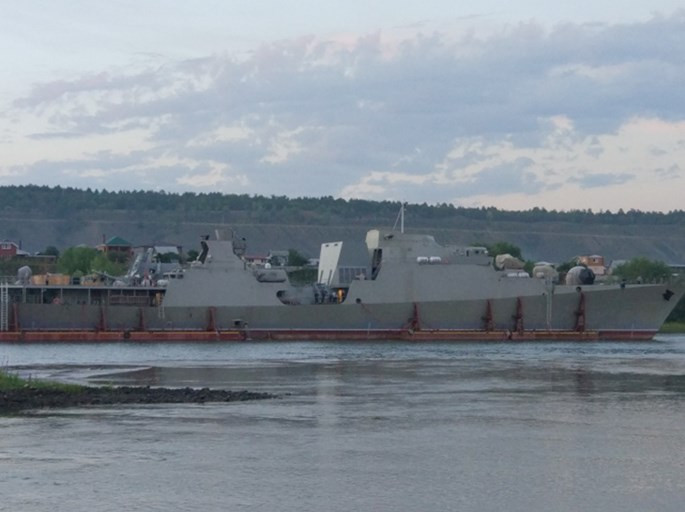 Chiến hạm Gepard Việt Nam trên sông Volga ra Biển Đen ảnh 4