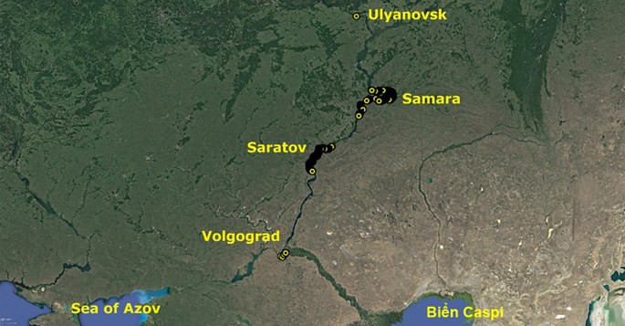 Tàu chiến Gepard Việt Nam vào kênh đào qua sông Don ra biển Azov ảnh 1 Tàu chiến Gepard Việt Nam vào kênh đào qua sông Don ra biển Azov ảnh 1