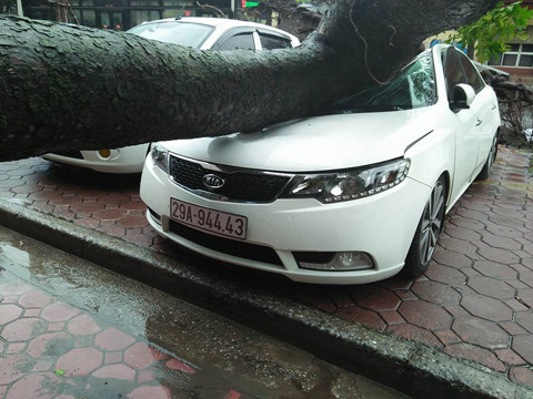 Bão số 3 tác động mạnh hơn tới Hà Nội, địa phương nằm sâu trong nội địa