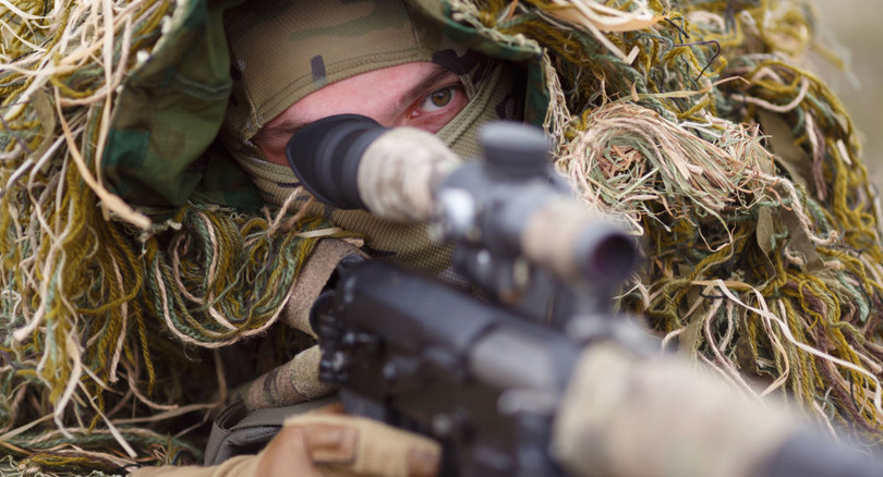 Xạ thủ bắn tỉa Nga (ảnh minh họa: Sputnik)