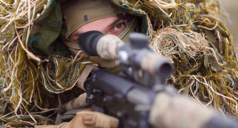 Xạ thủ bắn tỉa Nga (ảnh minh họa: Sputnik)