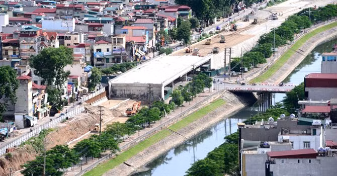 Một đoạn đường Vành Đai 2