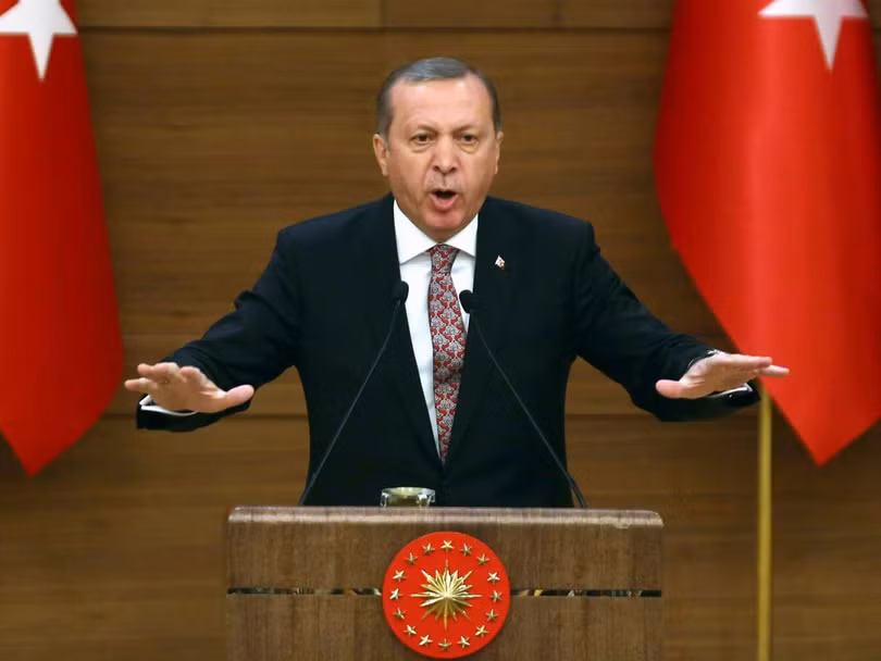 Tổng thống Thổ Nhĩ Kỳ Erdogan.