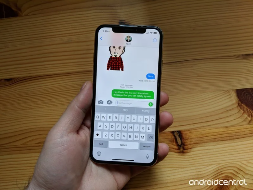 Sẽ ra sao nếu imess xuất hiện trên các mẫu điện thoại Android? (Ảnh: Androidcentral) Sẽ ra sao nếu imess xuất hiện trên các mẫu điện thoại Android? (Ảnh: Androidcentral)