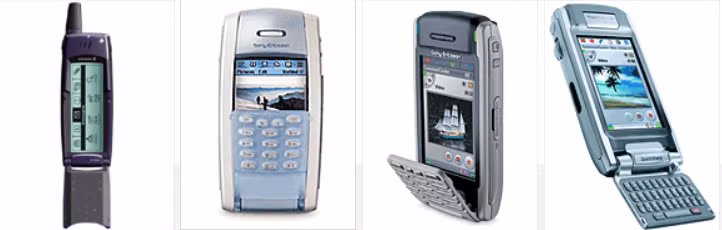 Những chiếc Ericsson R380 (Ảnh: GSM Arena) Những chiếc Ericsson R380 (Ảnh: GSM Arena)